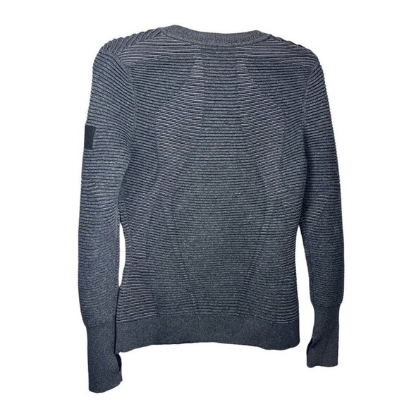 Under Armour Gray IntelliKnit Phantom 2.0 Crewneck Base Top Womens Sz Small - Picture 6 of 10